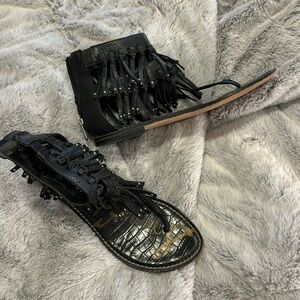 EUC Sam Edelman fringe sandal